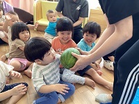 すいか割り②