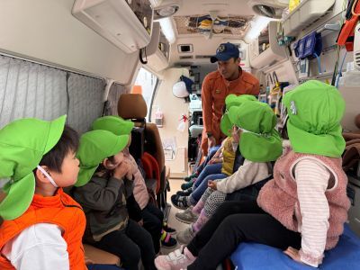 消防署見学2